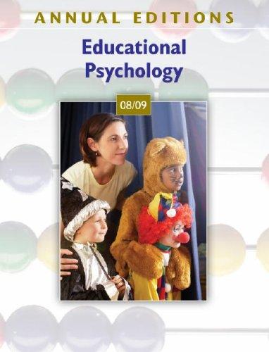 Cover for Annual Editions: Educational Psychology, 23/e (Annual Editions : Educational Psychology)