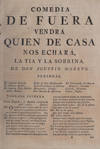 Cover for De fuera vendra quien de casa nos echar©Ł, la t©Ưa y la sobrina