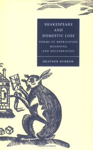 Cover for Shakespeare and Domestic Loss