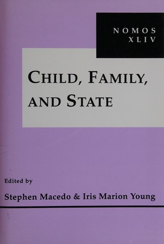 Cover for Child, family, and state