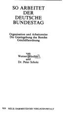 Cover for So arbeitet der Deutsche Bundestag
