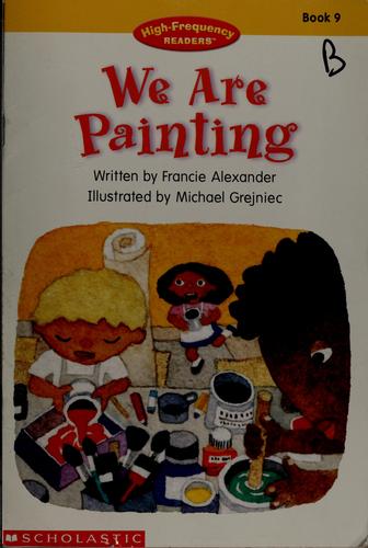 Cover for We are painting