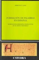 Cover for Formacion De Palabras En Español / Spanish Word Formation