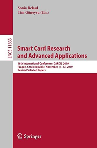 Cover for Smart Card Research and Advanced Applications