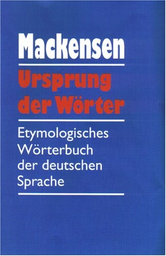 Cover for Ursprung der Wörter