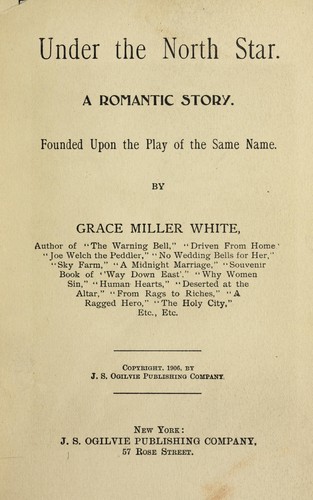 Cover for Under the North Star