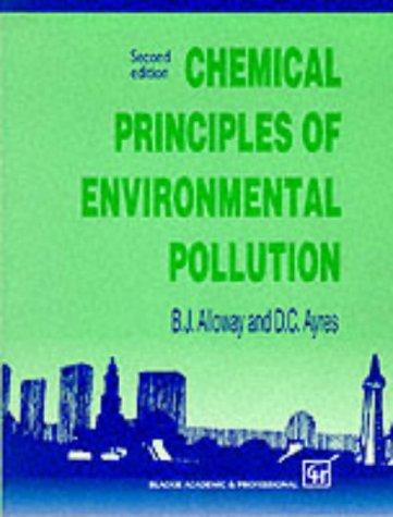 Cover for Chemical Principles of Environmental Pollution