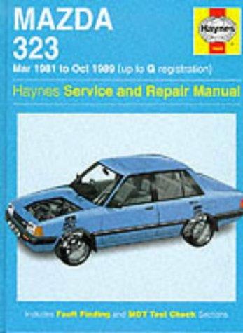 Cover for Mazda 323 (FWD) '81 to '89 Service and Repair Manual