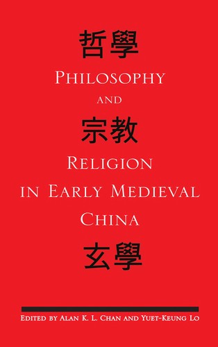 Cover for Philosophy and religion in early medieval China
