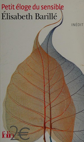 Cover for Petit éloge du sensible