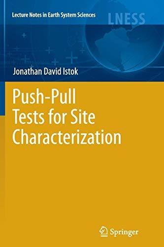 Cover for Push-Pull Tests for Site Characterization