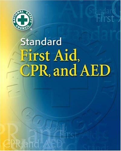 Cover for Standard First Aid, CPR, and AED