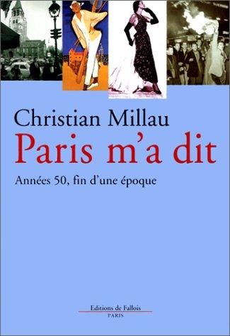 Cover for Paris m'a dit