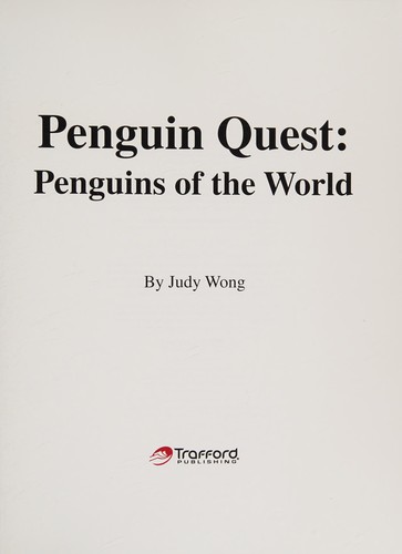 Cover for Penguin quest