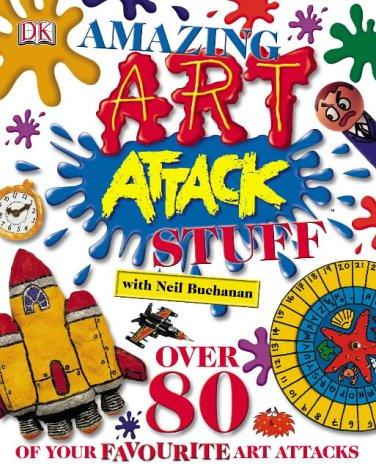 Cover for Amazing Art Attack Stuff ("Art Attack")