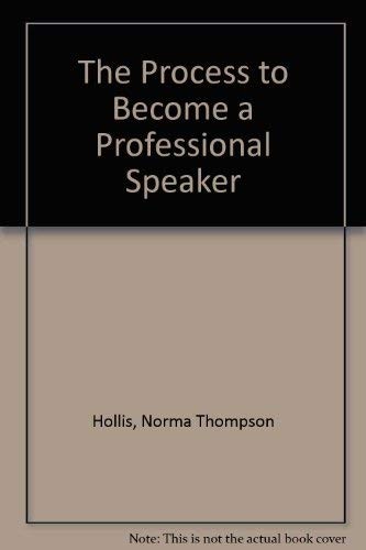 Cover for The Process to Become a Professional Speaker