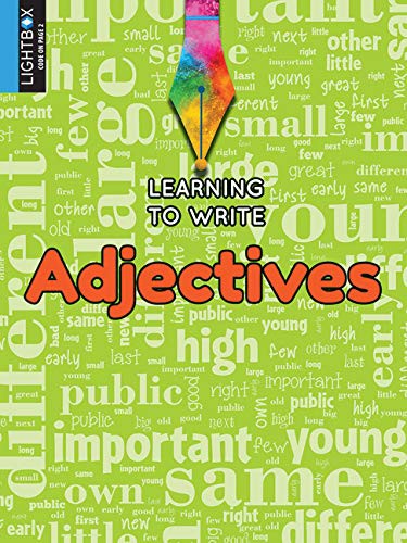 Cover for Adjectives