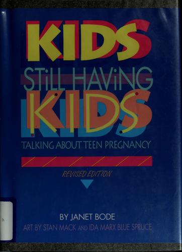 Cover for Kids still having kids