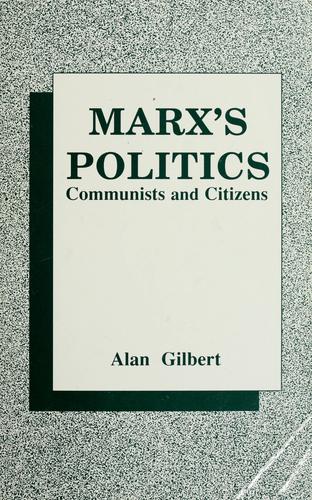 Cover for Marx's politics