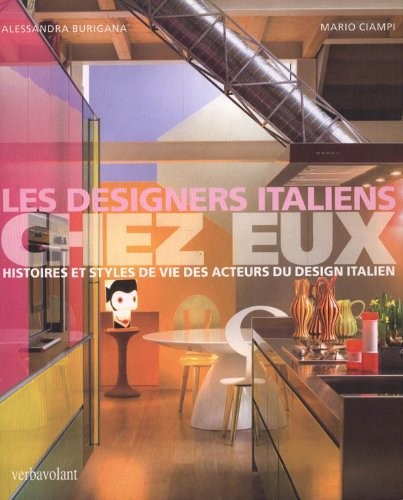 Cover for Les Designers italiens chez eux