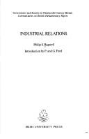 Cover for Industrial relations