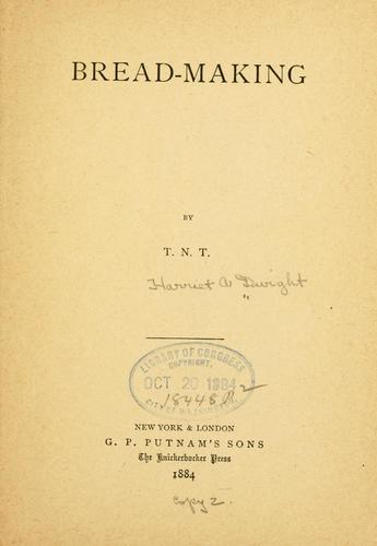 Cover for Bread-making