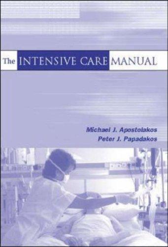 Cover for The Intensive Care Manual