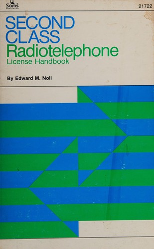 Cover for Second classradiotelephone license handbook