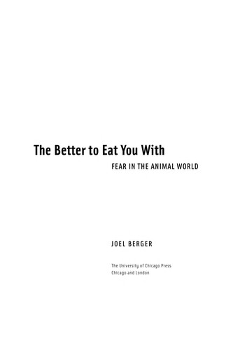Cover for The better to eat you with