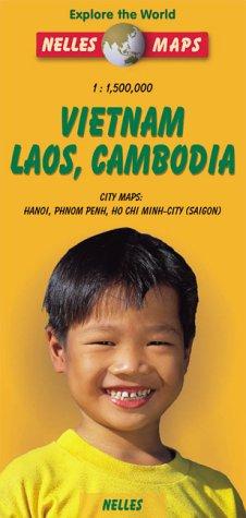 Cover for Nelles Vietnam Laos Cambodia Travel Map