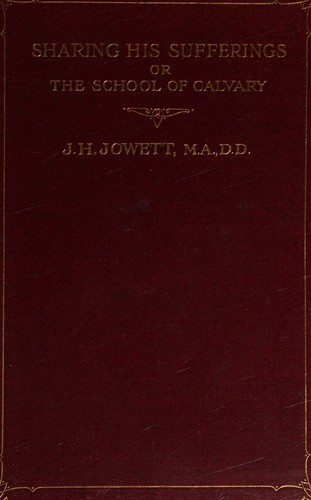Cover for Sharing His sufferings