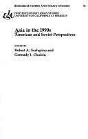 Cover for Asia in the 1990s