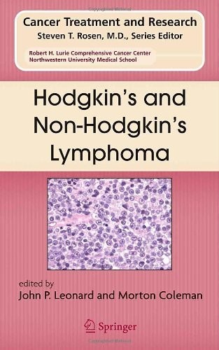 Cover for Hodgkin's and Non-Hodgkin's Lymphoma (Cancer Treatment and Research Book 131)