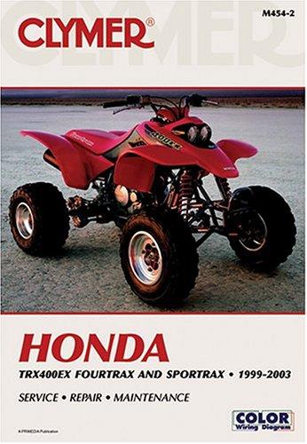 Cover for Honda Trx400Ex Fourtrax and Sportrax, 1999-2003 (Clymer All-Terrain Vehicles)