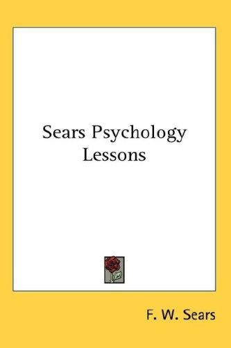 Cover for Sears Psychology Lessons