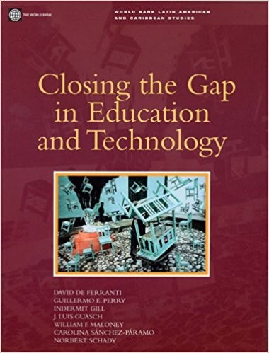 Cover for Closing the gap in education and technology