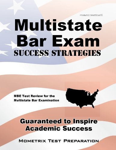 Cover for Multistate Bar Exam Success Strategies Study Guide