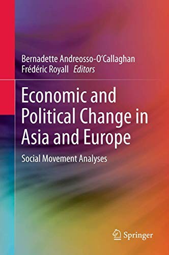 Cover for Economic and Political Change in Asia and Europe