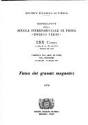 Cover for Physics of Magnetic Garnets (Enrico Fermi International Summer School of Physics: Course 70, 1977)