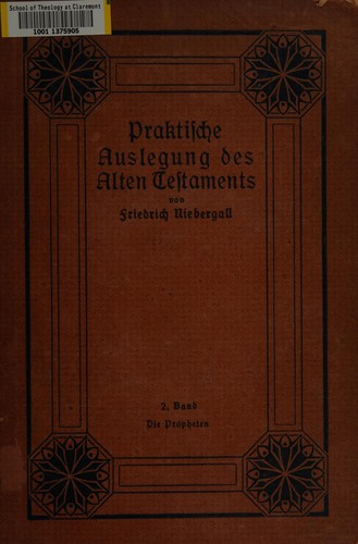 Cover for Die Propheten