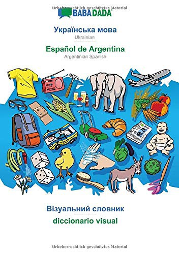 Cover for BABADADA, Ukrainian  - Español de Argentina, visual dictionary  - diccionario visual