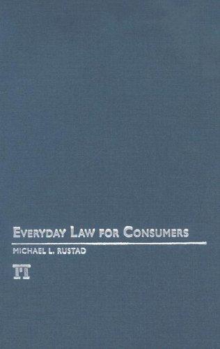 Cover for Everyday Law for Consumers (Everyday Law)