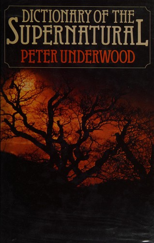 Cover for Dictionary of the supernatural