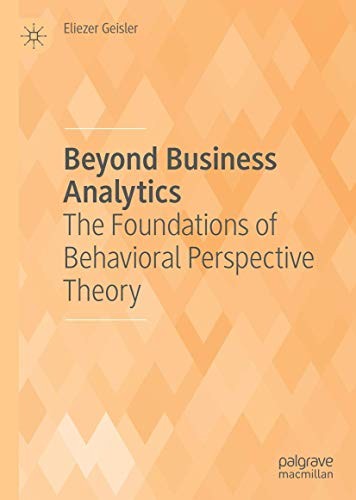 Cover for Beyond Business Analytics
