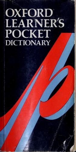Cover for Oxford Learner's Pocket Dictionary