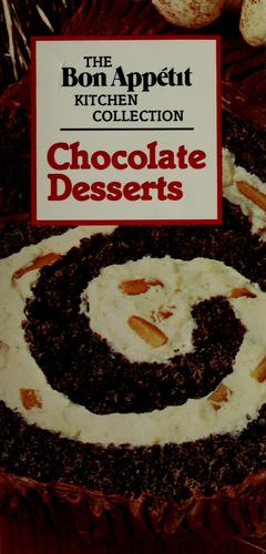 Cover for Chocolate desserts.