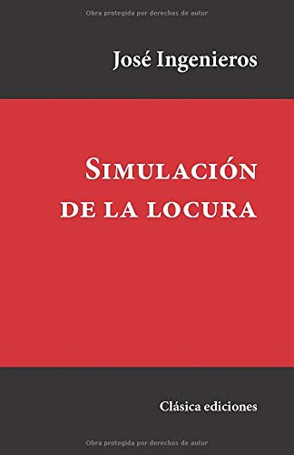 Cover for Simulación de la locura
