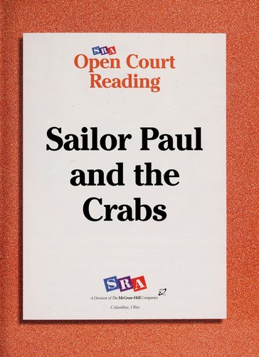 Cover for Sailor Paul and the crabs
