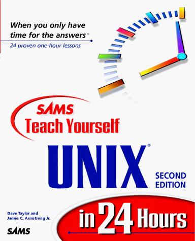 Cover for Sams teach yourself UNIX in 24 hours
