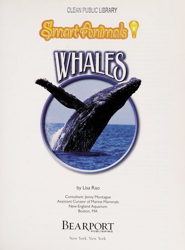 Cover for Whales (Smart Animals)